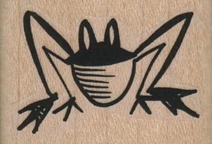 Sitting Frog 1 1/2 x 1-0
