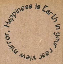 Happiness Is Earth 1 3/4 x 1 3/4-0