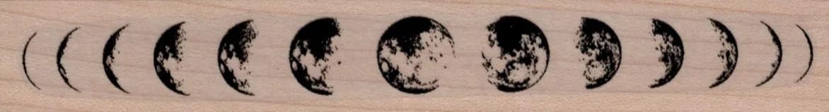 Moon Phases 1 x 6-0