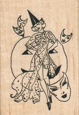 Halloween Collage 1 3/4 x 2 1/2-0